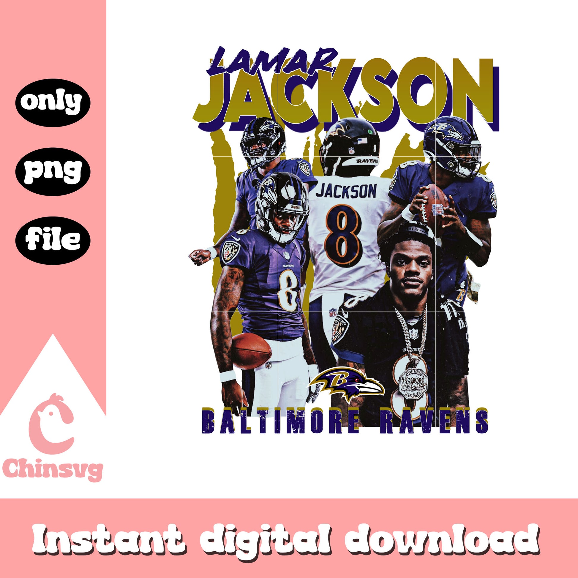 Lamar Jackson Baltimore Ravens png, Baltimore Ravens player png