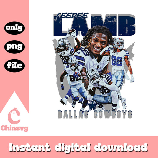 Lamb Dallas Cowboys player png, Dallas Cowboys png