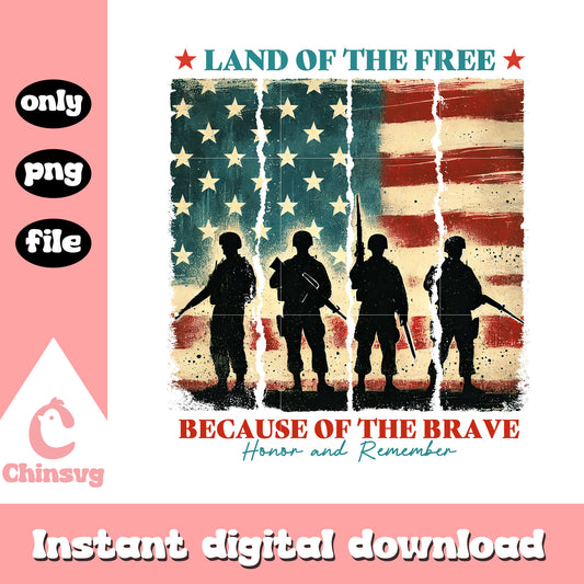 Land of the free america veterans collage pic png, freedom png