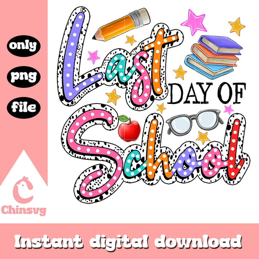 Last day of school logo design png, summer season png, summer vibe png