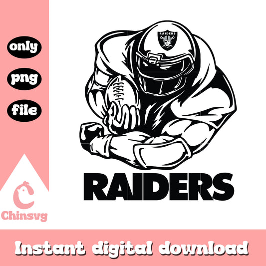 Las vegas raiders nfl football sticker svg, las vegas raiders team svg