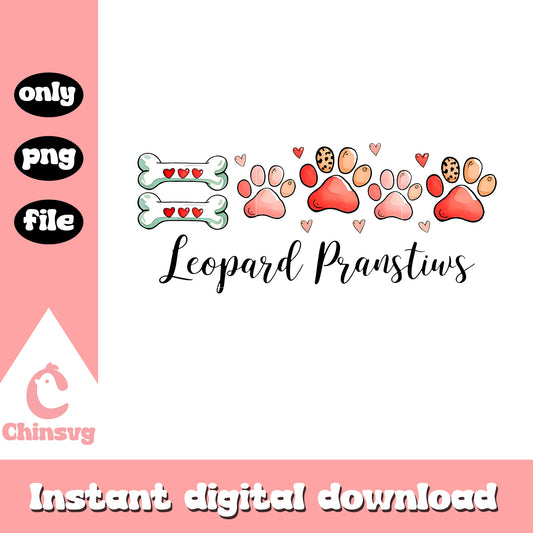 Leopard pranstiws valentine png, leopard png, valentine png
