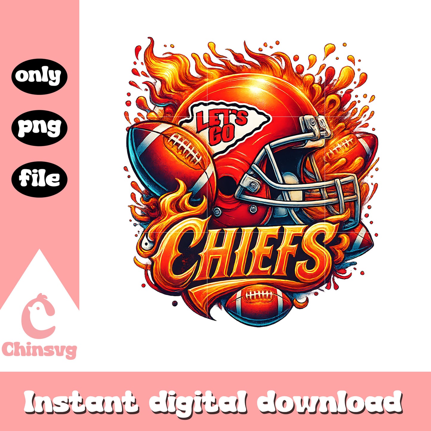 Let's go chiefs helmet design png, taylor swift fiance​ png