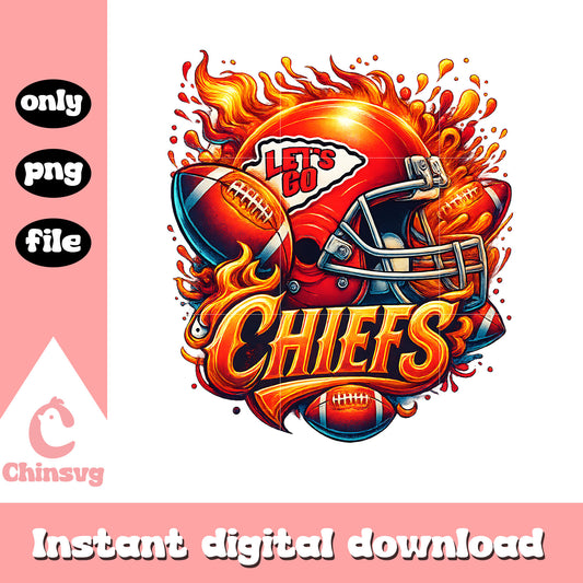 Let's go chiefs helmet design png, taylor swift fiance​ png