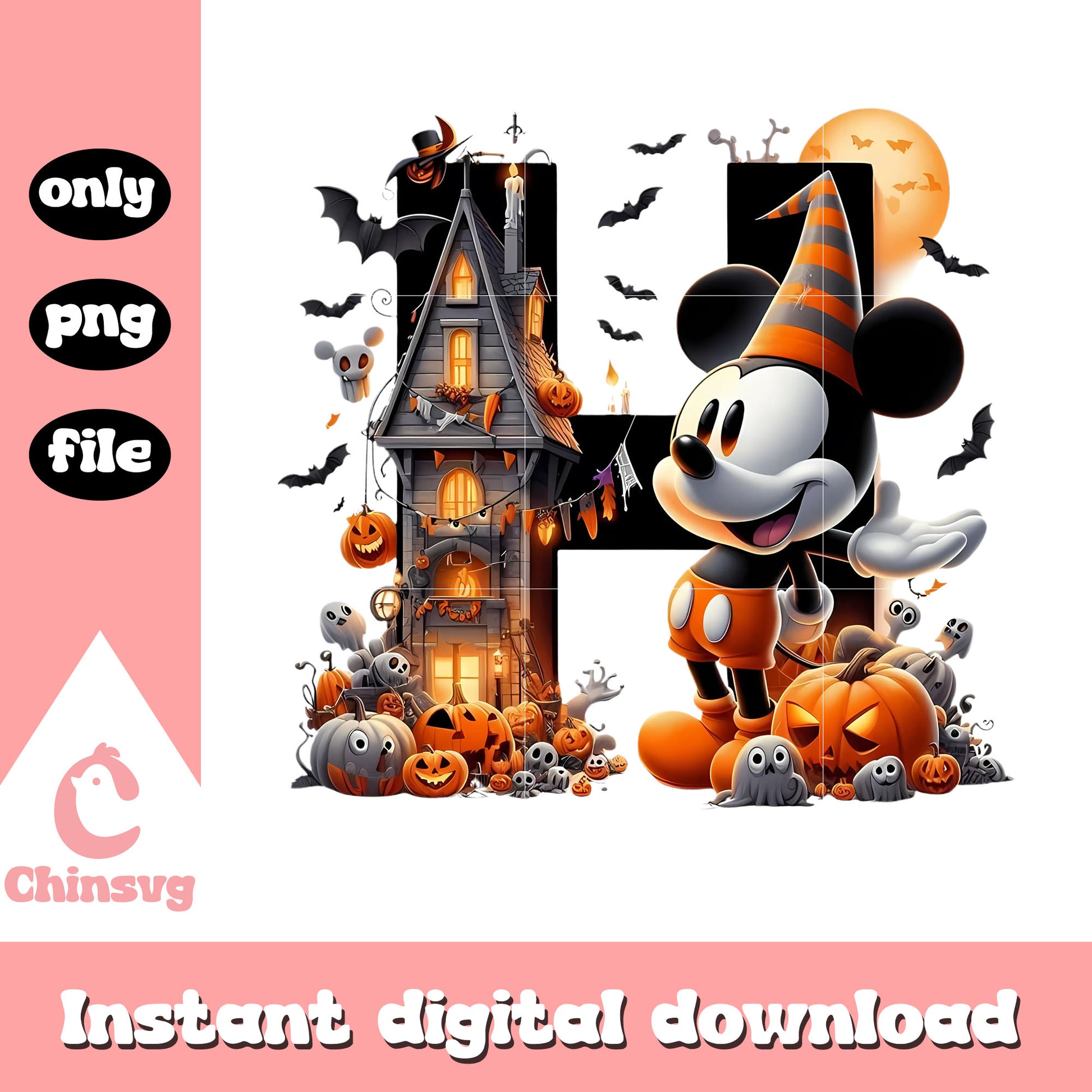 Letter H halloween design png, spirit halloween near me png