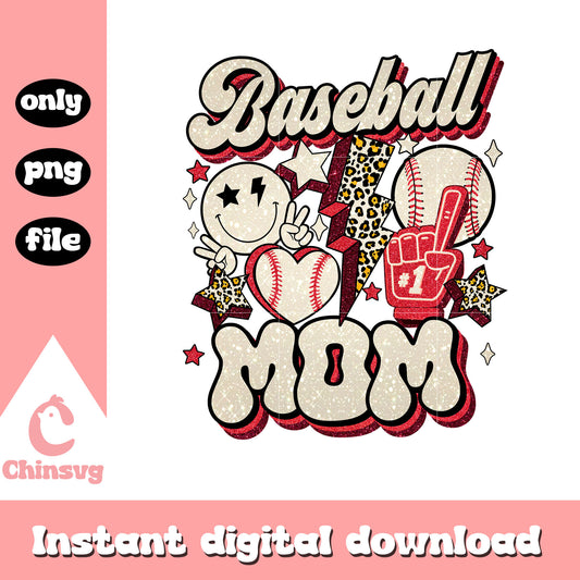Lightning bolt mom baseball png, baseball png, lightning bolt png