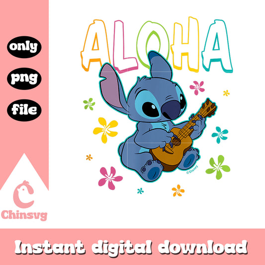 Lilo & Stitch simple Aloha Elvis png, stitch elvis png