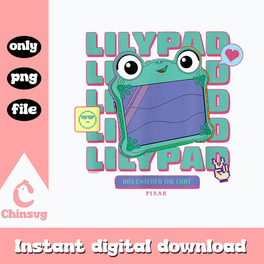 Lilypad Has Entered The Chat Pixar PNG, Disney PNG, Frog PNG