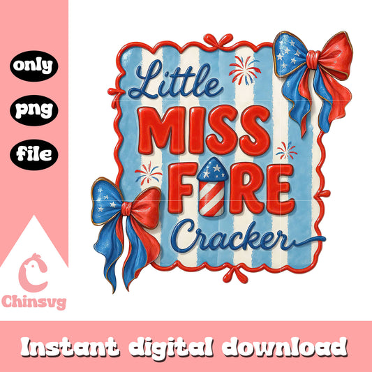 Little missfire cracker america stamp png, america png