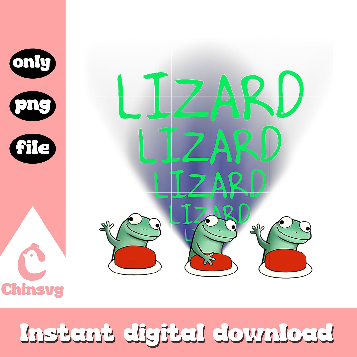 Lizard lizard lizard button meme png, lot lizard memes​ png