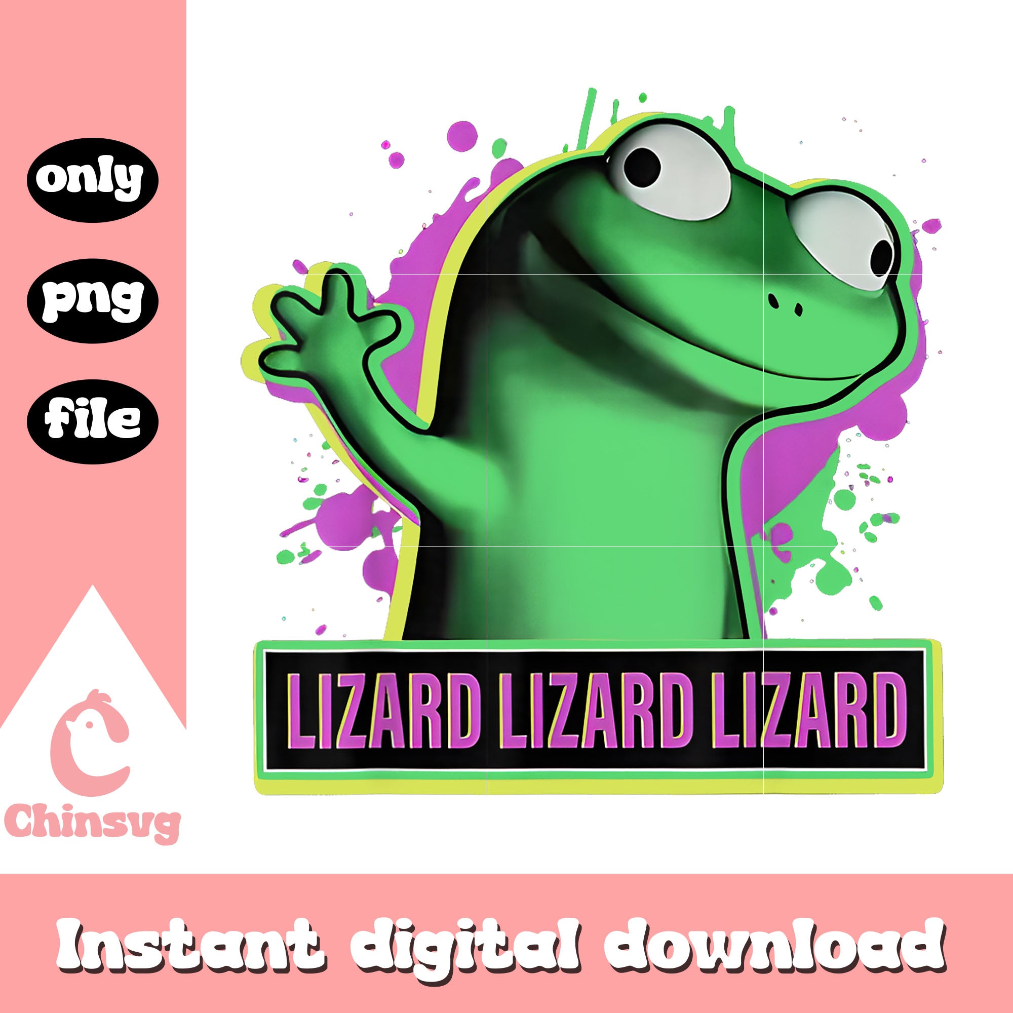 Lizard lizard lizard watercolor png, hehe lizard meme png – Chinsvg
