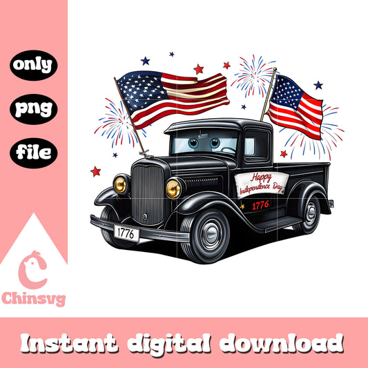Lizzie cars freedom usa flag png, Lizzie cars 4th of july flag png