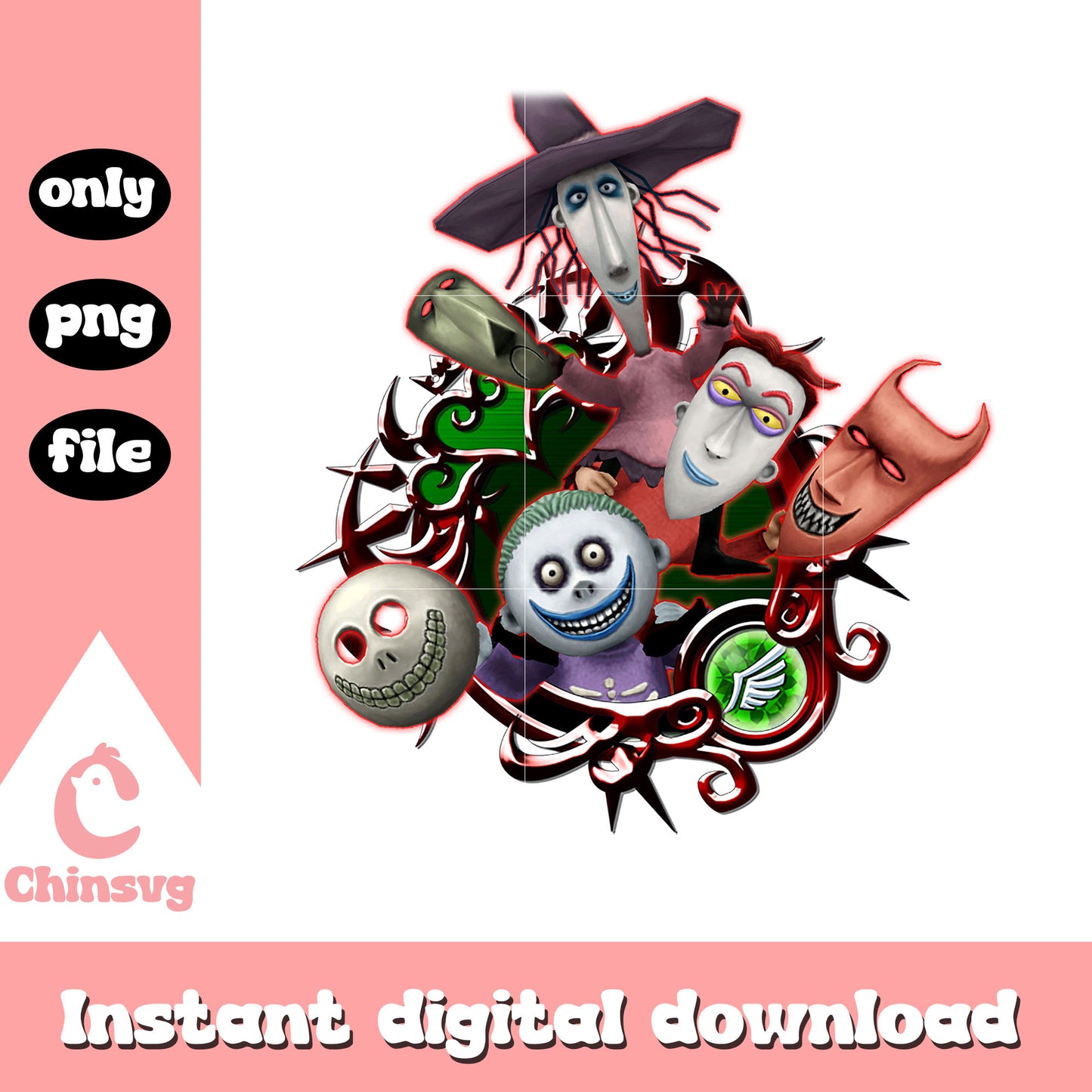 Lock shock barrel friends clipart png, shock lock barrel png