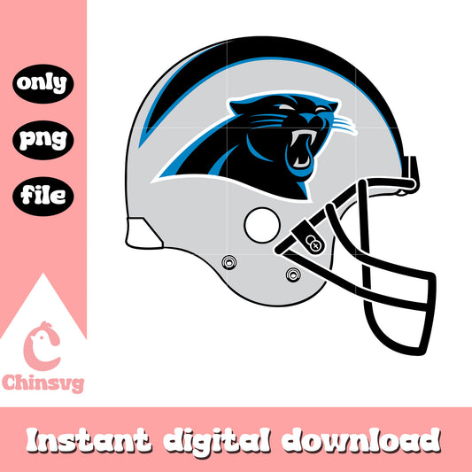 Logo carolina panthers american football helmet svg, carolina panthers helmet logo svg