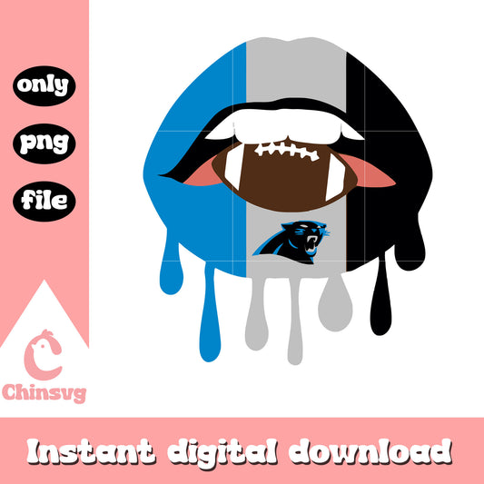 Logo carolina panthers american football lips svg, carolina panthers logo old svg