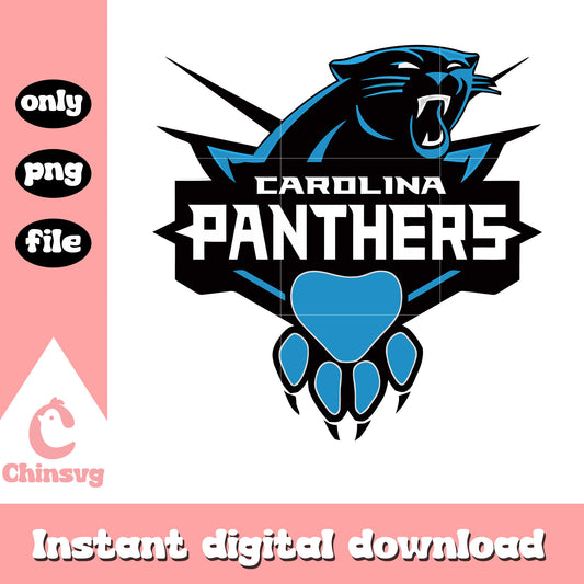 Logo carolina panthers nfl american football svg, cool carolina panthers logo svg