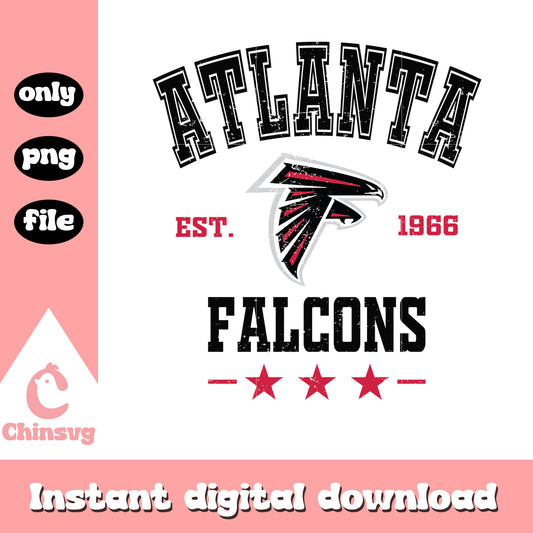 Logo falcons custom word png, atlanta falcons team​ png