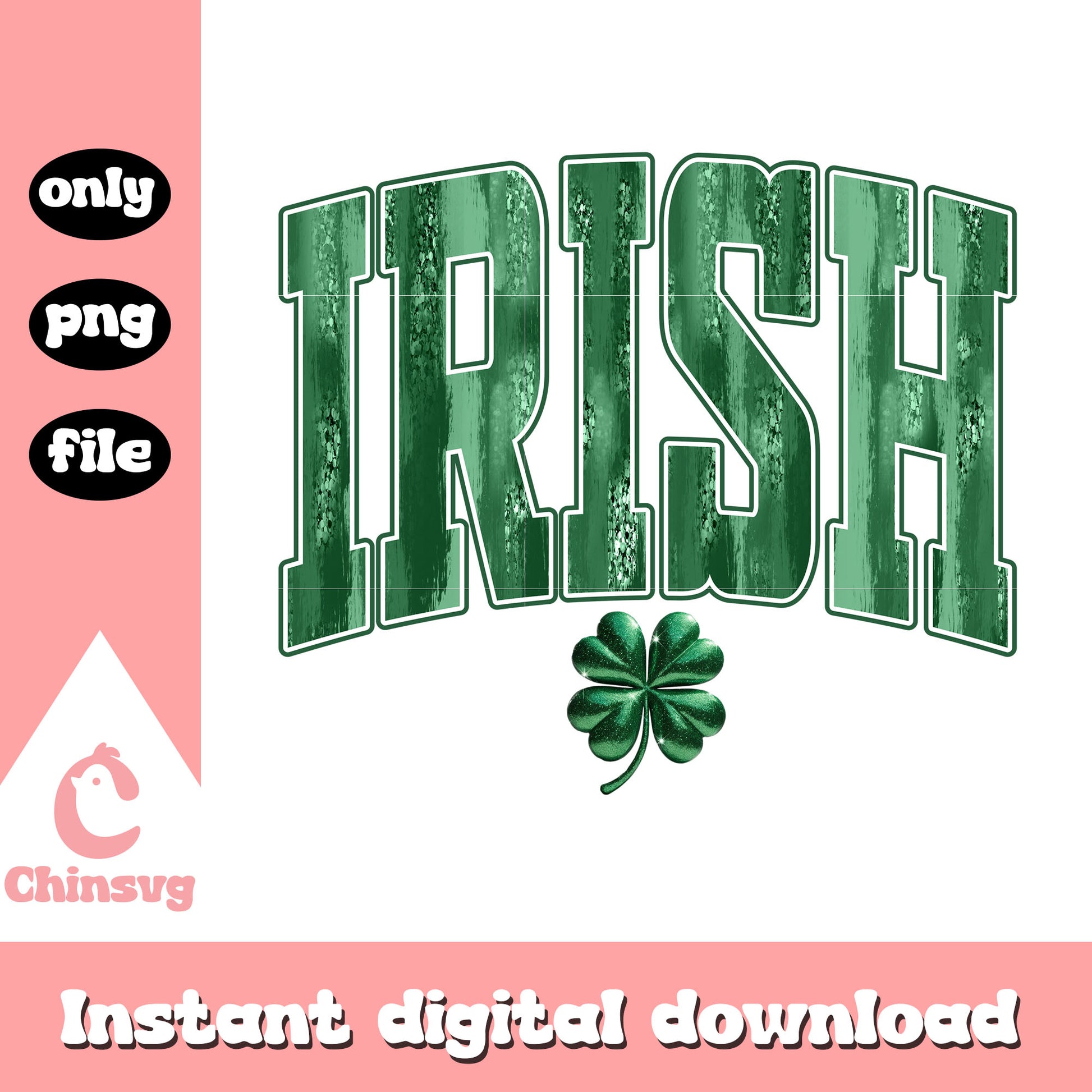 Logo irish patrick’s png, st patrick s day clipart​​​ png