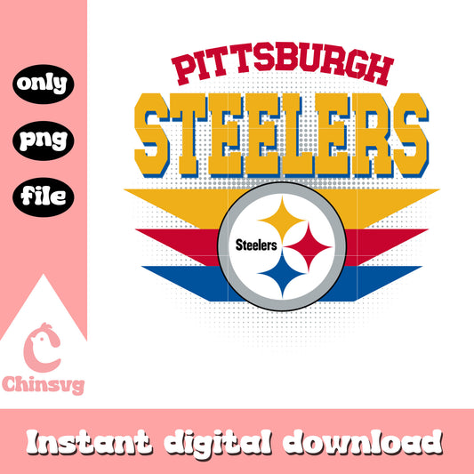 Logo nfl Pittsburgh Steelers png, football logo team png