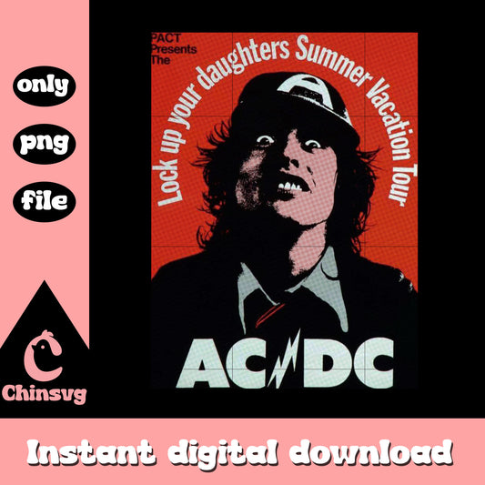 Look up your daughters summer vacation tour png, abdc png, music band png