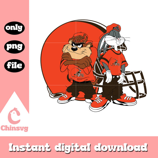 Looney tunes cleveland browns team svg, cleveland browns svg