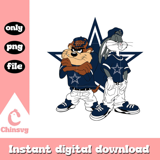 Looney tunes dallas cowboys team svg, dallas cowboys logo svg