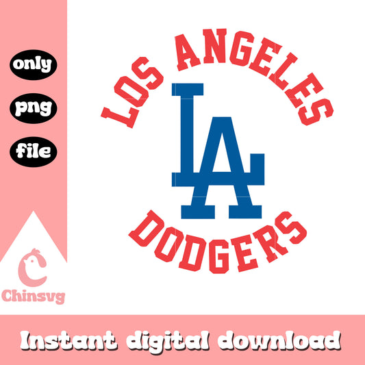 Los angeles dodgers logo team png, baseball png