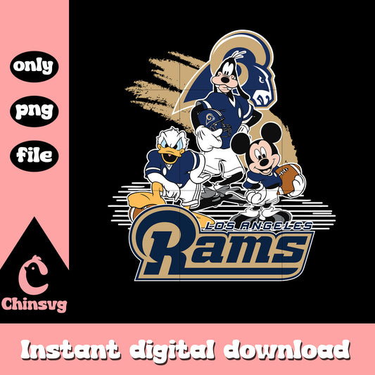 Los angeles rams disney png, nfl los angeles rams​​​ png