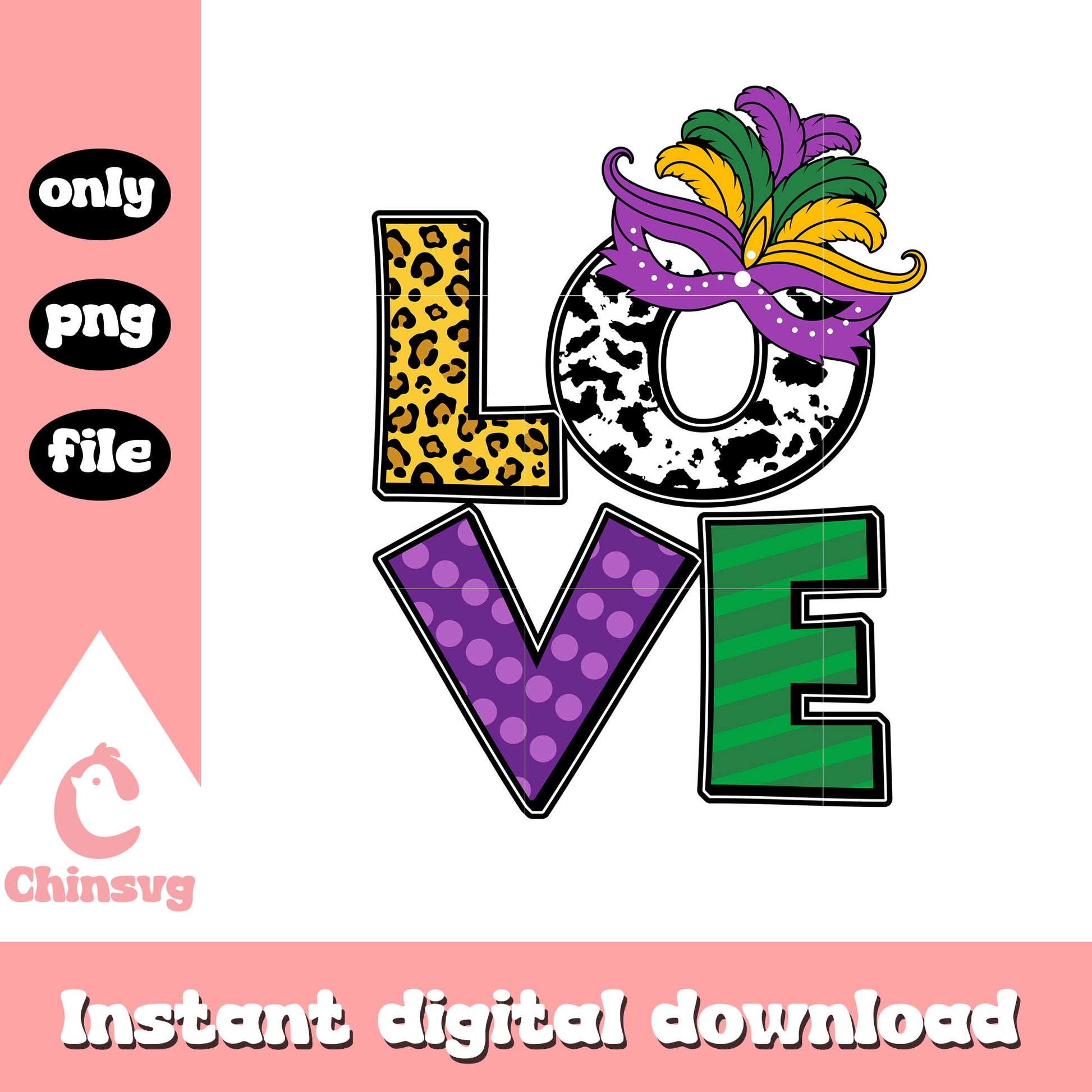 Love custom mardi gras png, new orleans parade schedule​​ png