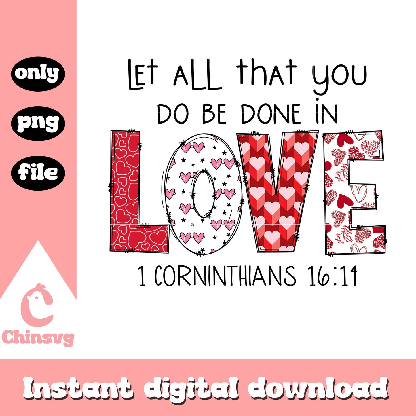 Love design color valentine png, valentine love day​​​​​ png