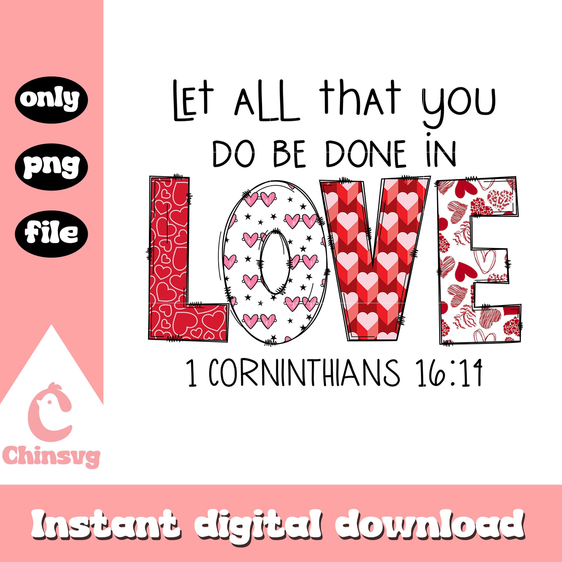 Love design color valentine png, valentine love day​​​​​ png