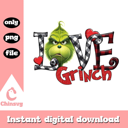 Love grinch png, the grinch png, love valentine day png