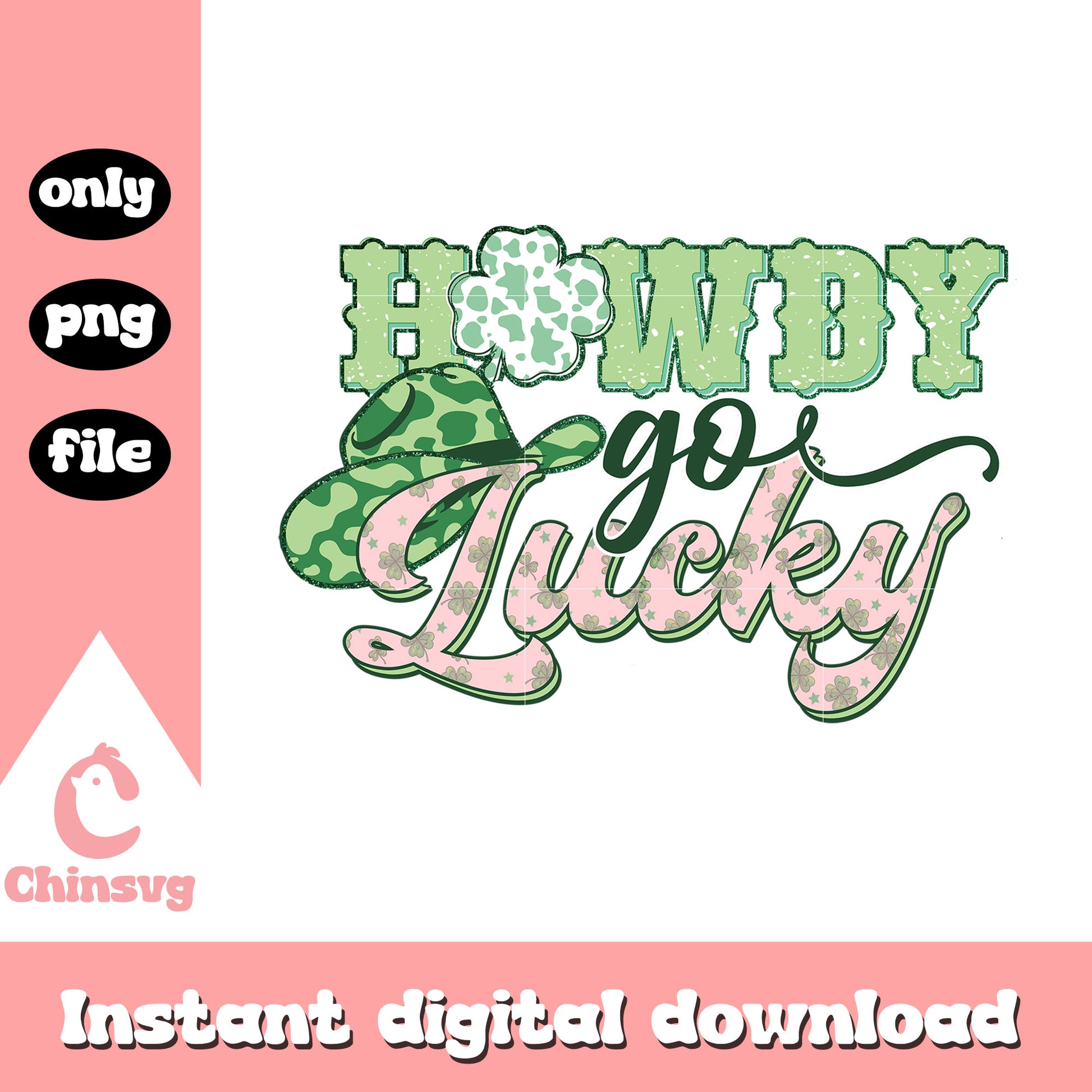 Lucky logo patrick’s png, st patrick day is a holiday​​ png