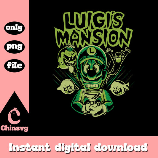 Luigi's mansion png, cast of the super mario bros movie svg