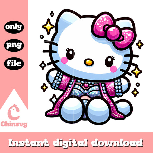 Majestic hello kitty character png, hello kitty png, valentine png