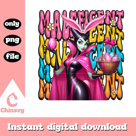Malfficent character  easter day png, easter day png, disney png