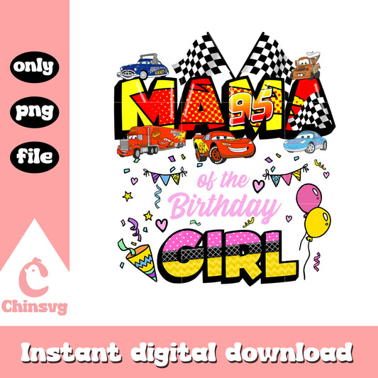 Mama of the birhtday girl png
