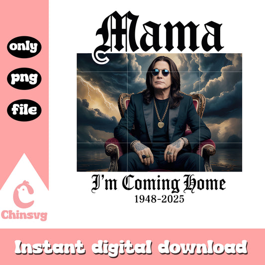 Mama i'm coming home ozzy osbourne png, rip ozzy osbourne png