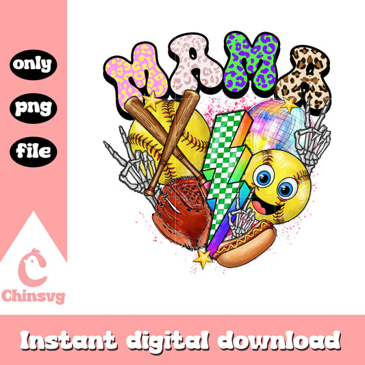 Mama lightning bolt doodle png, lightning bolt png, mom png