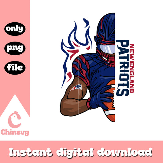 Man custom logo patriots png, new england patriots nfl​​ png