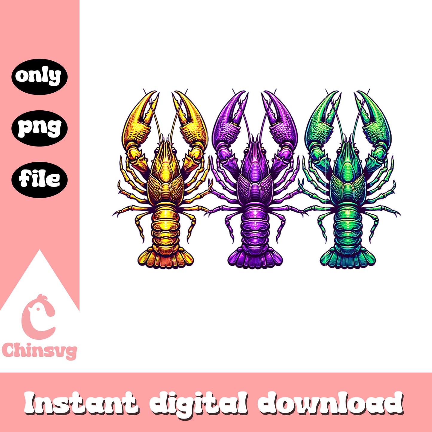 Mardi gras crawfish cartoon png, crawfish mardi gras​​​​​​ png