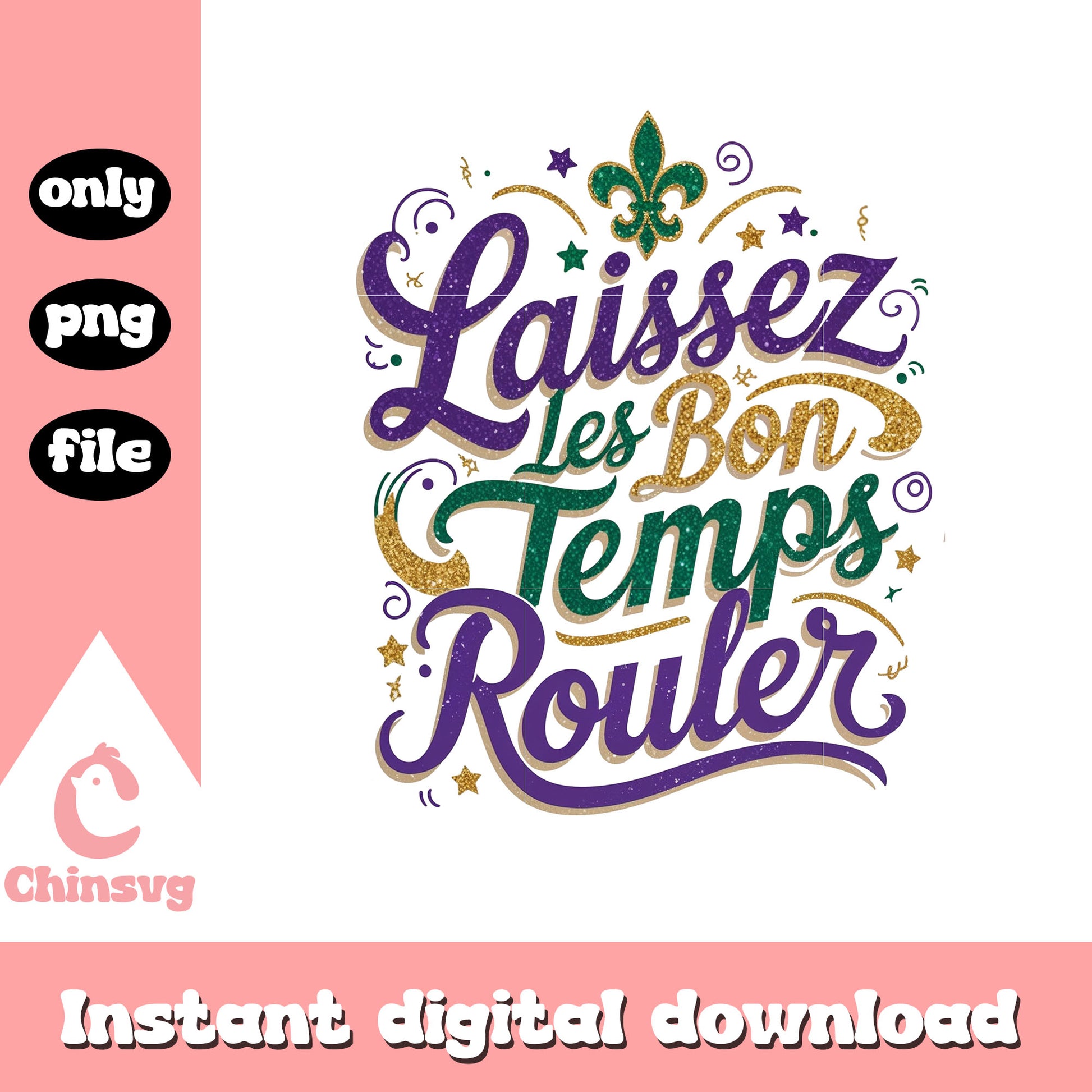 Mardi gras laissez temps png, new orleans mardi gras​​​​​ png