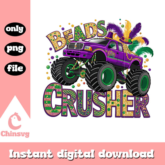 Mardi gras purple car png, new orleans mardi gras​​ png