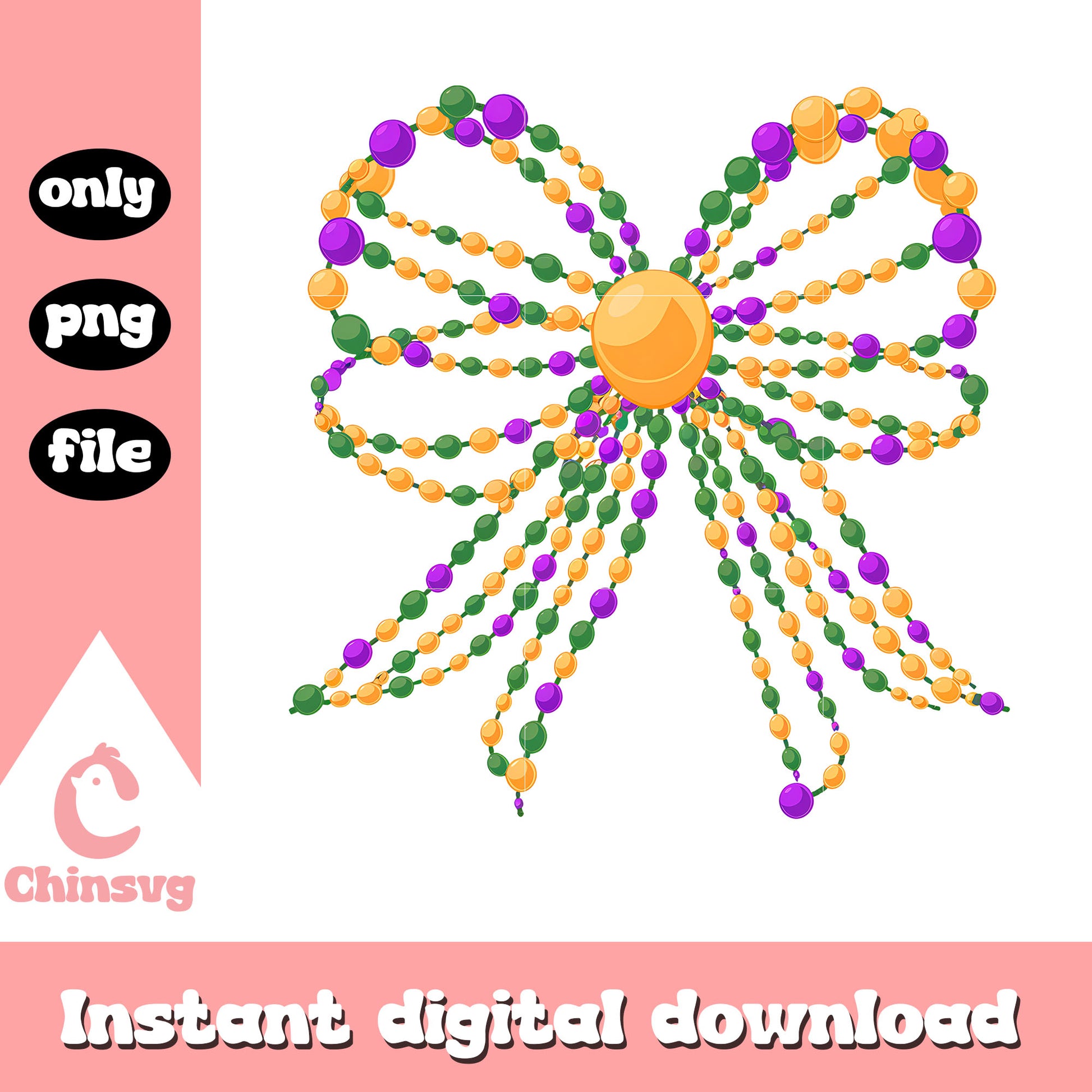 Mardi gras ribbon design png, mardi gras png, ribbon png