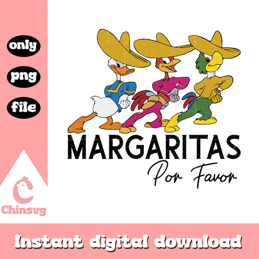 Margaritas por favor png, disney cartoon characters png