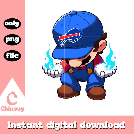 Mario blue buffalo bills png, nfl news buffalo bills png 