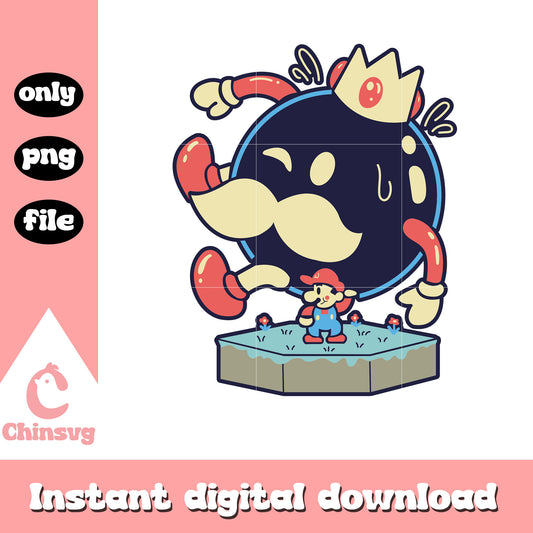 Mario bomb merch png, super mario bros movie png, game png