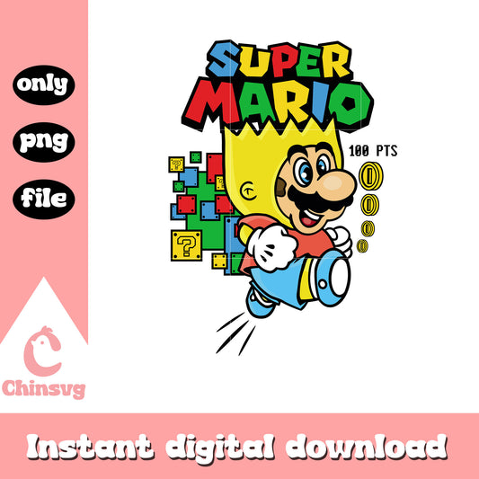 Mario cosplay plant png, super mario movie png, cartoon png