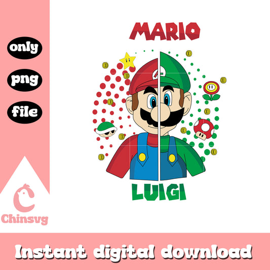 Mario x luigi characters png, the super mario bros movie png