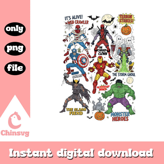 Marvel avengers cartoon characters design png, avengers movie png